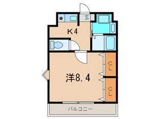 エストペ－シュの物件間取画像